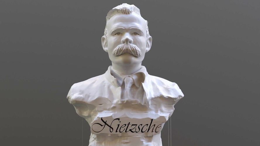 Friedrich Nietzsche Bust  3D Print 511429