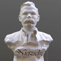 Small Friedrich Nietzsche Bust  3D Printing 511429