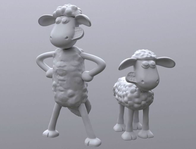 Shaun the Sheep  3D Print 511430