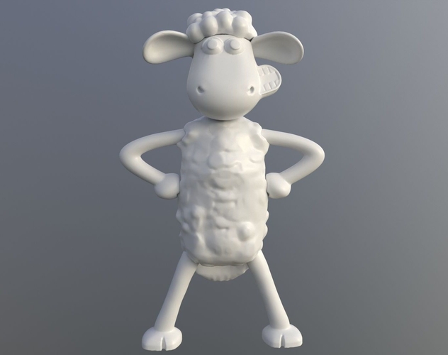 Shaun the Sheep  3D Print 511431