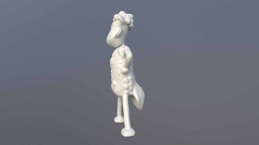 Shaun the Sheep  3D Print 511433