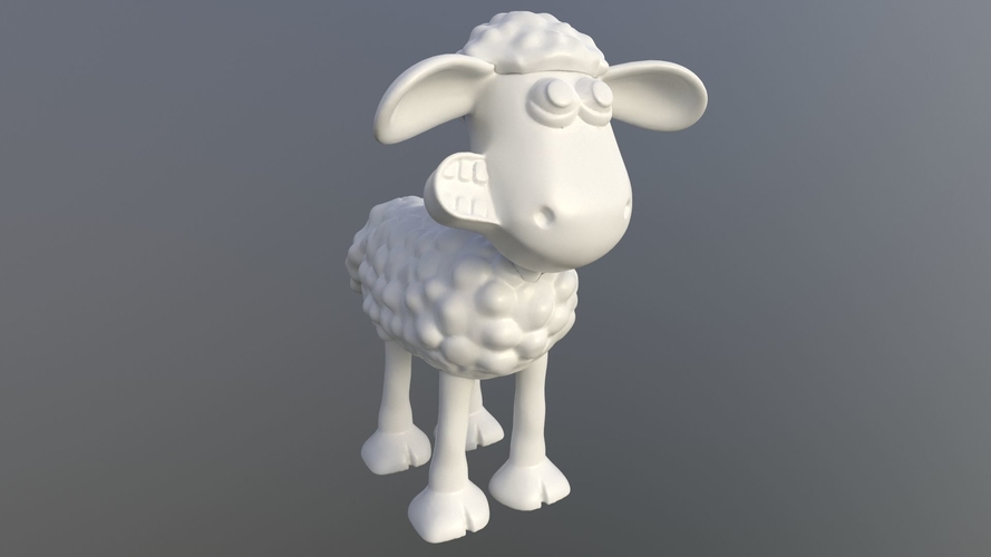 Shaun the Sheep  3D Print 511434