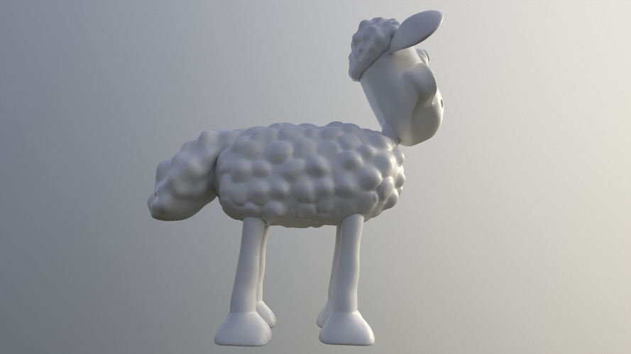 Shaun the Sheep  3D Print 511439