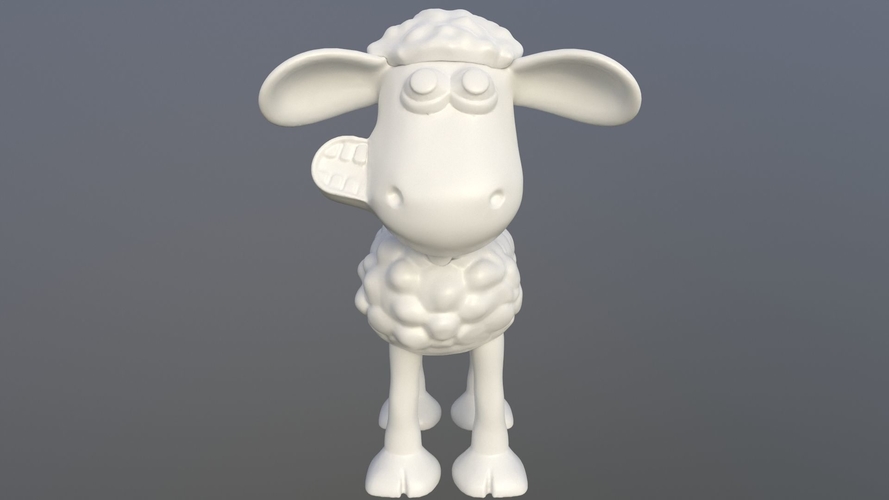 Shaun the Sheep  3D Print 511440