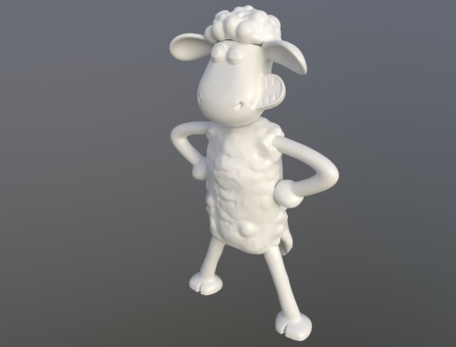 Shaun the Sheep  3D Print 511441