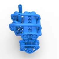 Twin Turbo straight-six engine Version 2 Scale 1:25 - Thumbnail 5