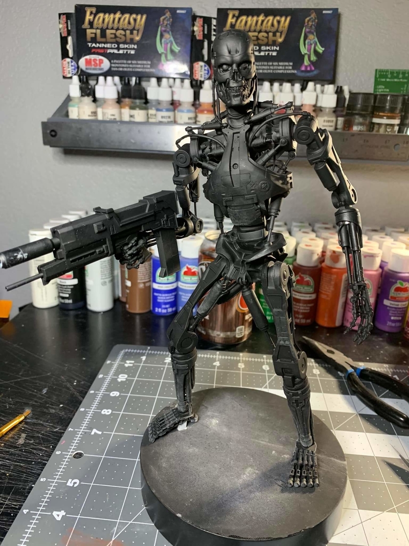 Terminator T-800 Endoskeleton Rekvizit 3D print model