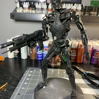 Small Terminator T-800 Endoskeleton Rekvizit 3D print model 3D Printing 511496