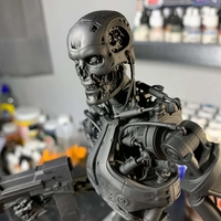 Terminator T-800 Endoskeleton Rekvizit 3D print model - Thumbnail 2
