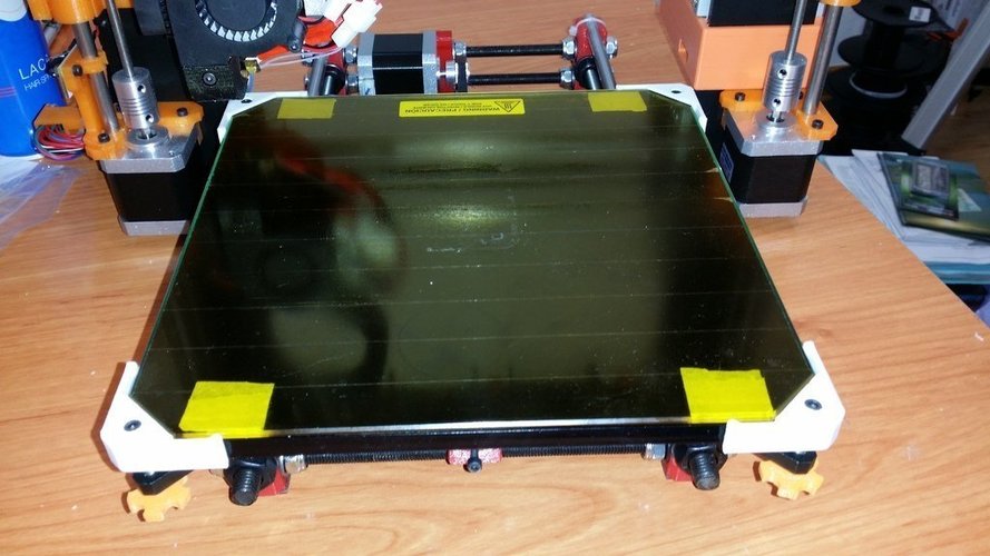 Glass bed corner 3D Print 51150