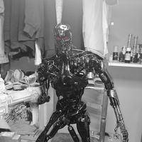 Terminator T-800 Endoskeleton Rekvizit 3D print model - Thumbnail 6