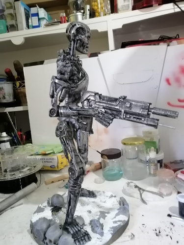 Terminator T-800 Endoskeleton Rekvizit 3D print model 3D Print 511508