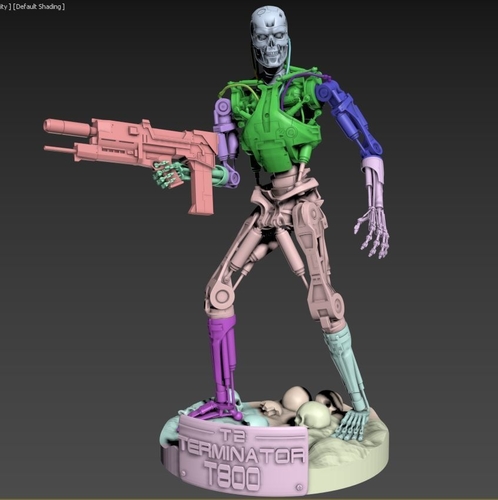 Terminator T-800 Endoskeleton Rekvizit 3D print model 3D Print 511510