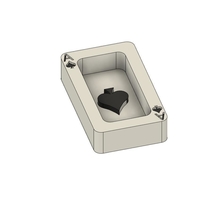 Small ACE OF SPADES ASHTRAY 3D Printing 511546