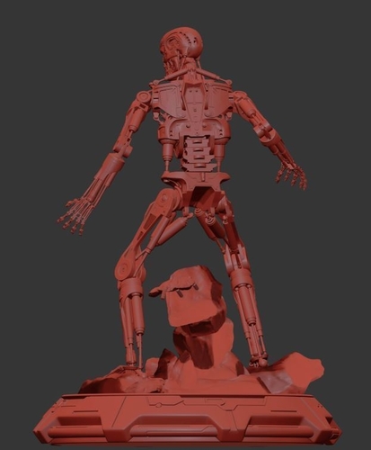 Terminator T-800 Endoskeleton Rekvizit T1  3D Print 511558