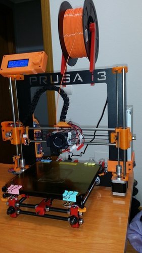 Power supply holder for Prusa I3 with 6mm aluminium frame 3D Print 51156