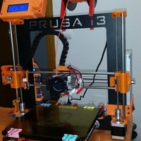 Power supply holder for Prusa I3 with 6mm aluminium frame - Thumbnail 6