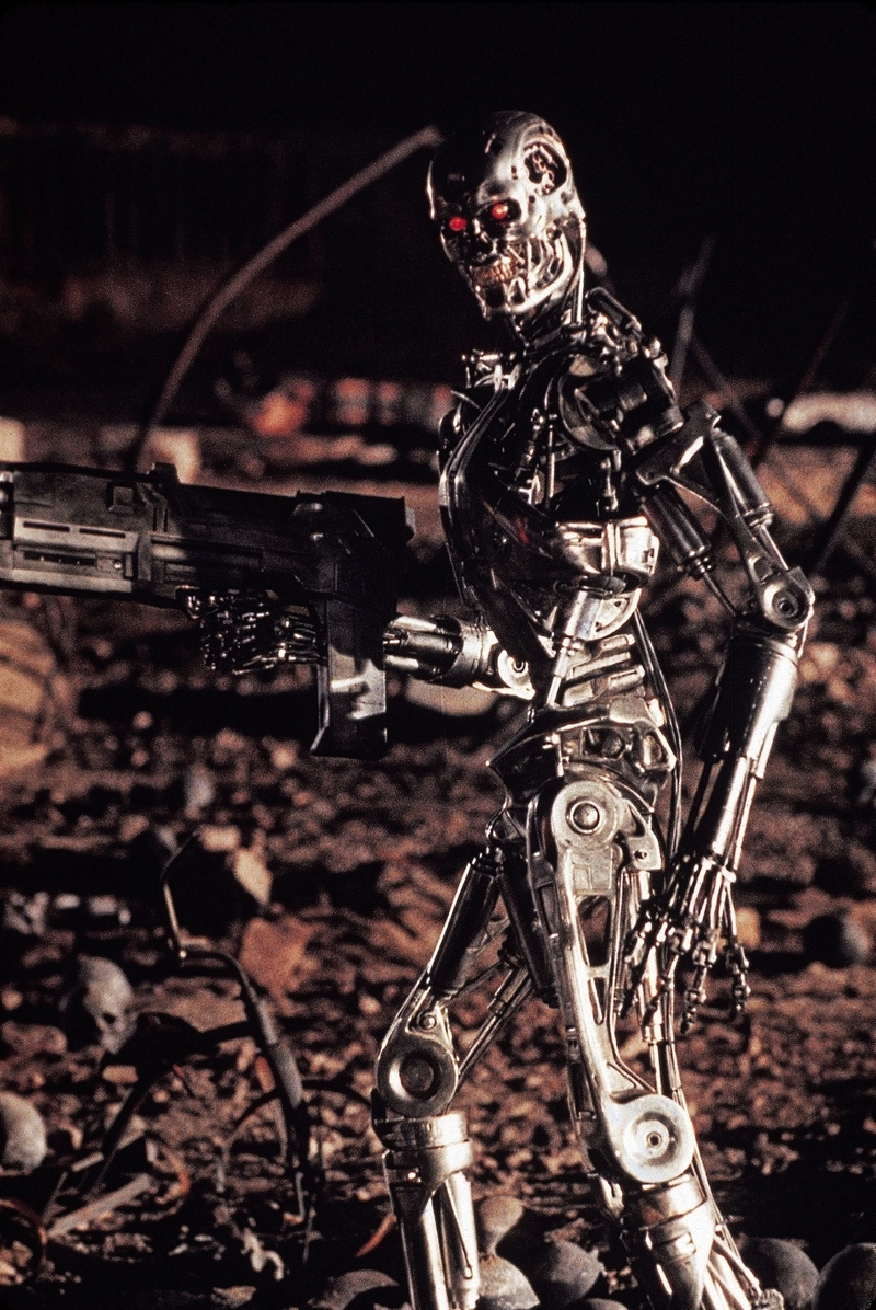 Terminator T-800 Endoskeleton Rekvizit T2