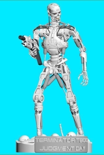 Terminator T-800 Endoskeleton Rekvizit T2 3D Print 511583