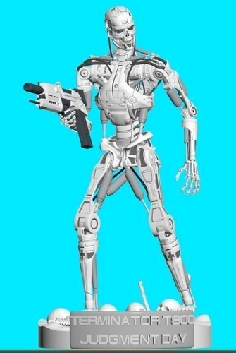 Terminator T-800 Endoskeleton Rekvizit T2 3D Print 511586