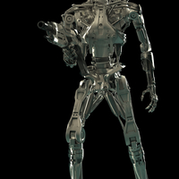 Terminator T-800 Endoskeleton Rekvizit T2 - Thumbnail 15