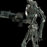 Terminator T-800 Endoskeleton Rekvizit T2 - Thumbnail 16