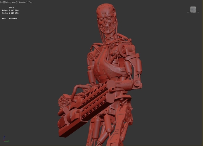 THE TERMINATOR T-800  3D Print 511597