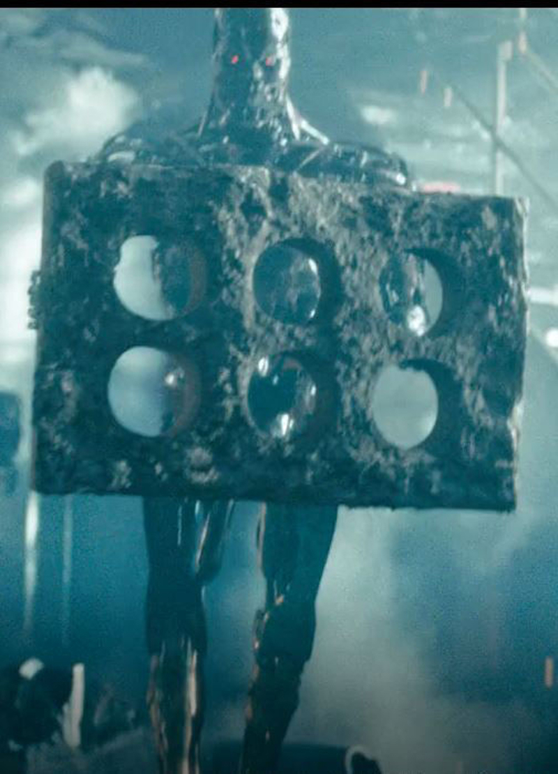 Terminator T-800 Endoskeleton Rekvizit T4