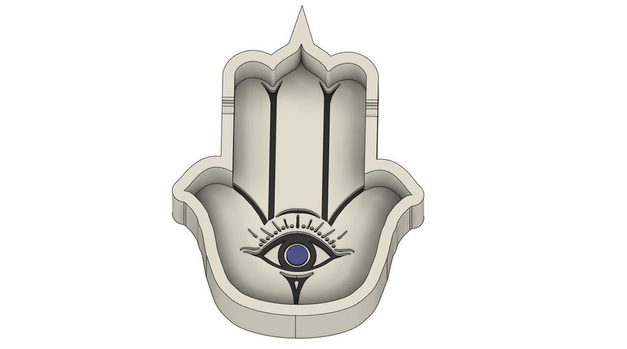 PHATIMA´S HAND ASHTRAY 3D Print 511628