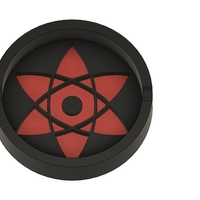 Small MANGEKYOU SHARINGAN ASHTRAY 3D Printing 511630