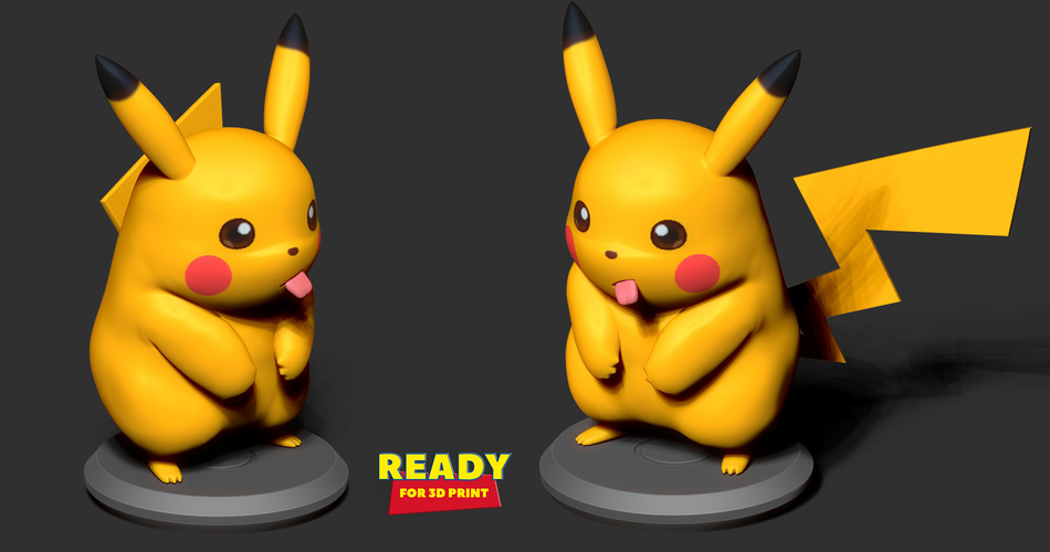 Pikachu Fanart  3D Print 511650