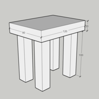 Small Table 3D Printing 511692