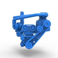 Twin turbo supercharged straight-six engine 1:25 - Thumbnail 4