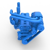 Twin turbo supercharged straight-six engine 1:25 - Thumbnail 5