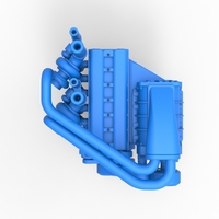 Twin turbo supercharged straight-six engine 1:25 - Thumbnail 6