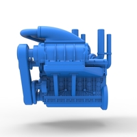 Twin turbo supercharged straight-six engine 1:25 - Thumbnail 7