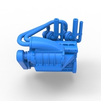 Twin turbo supercharged straight-six engine 1:25 - Thumbnail 8