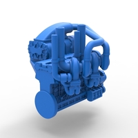 Twin turbo supercharged straight-six engine 1:25 - Thumbnail 13