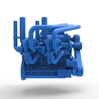 Twin turbo supercharged straight-six engine 1:25 - Thumbnail 14