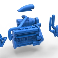 Twin turbo supercharged straight-six engine 1:25 - Thumbnail 21