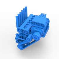  Supercharged straight-six engine 1:25 - Thumbnail 2