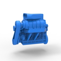  Supercharged straight-six engine 1:25 - Thumbnail 3