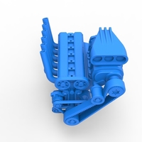  Supercharged straight-six engine 1:25 - Thumbnail 6