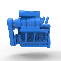  Supercharged straight-six engine 1:25 - Thumbnail 7