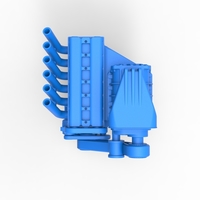  Supercharged straight-six engine 1:25 - Thumbnail 9