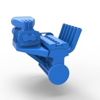  Supercharged straight-six engine 1:25 - Thumbnail 11