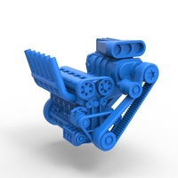  Supercharged straight-six engine 1:25 - Thumbnail 17