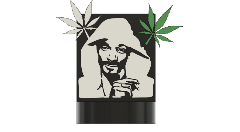 SNOOP DOGG ASHTRAY - SMOKE LIKE SNOOP