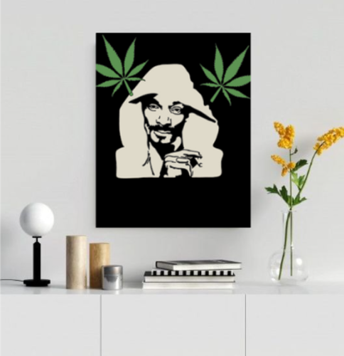 SNOOP DOGG WALL ART - THE DOGGFATHER 3D Print 511783