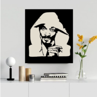 Small SNOOP DOGG WALL ART - THE DOGGFATHER 3D Printing 511784